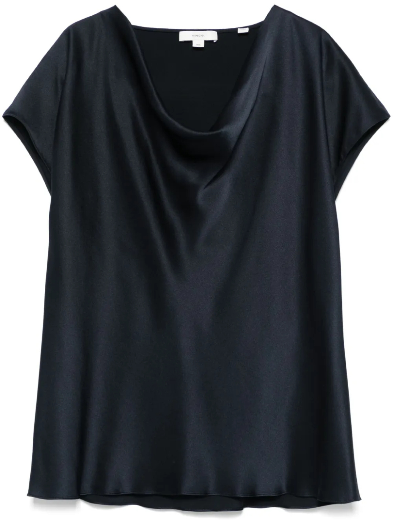 Шелковая блузка с воротником-хомутом Vince, синий
Шелковая блузка с воротником-хомутом Vince, синий