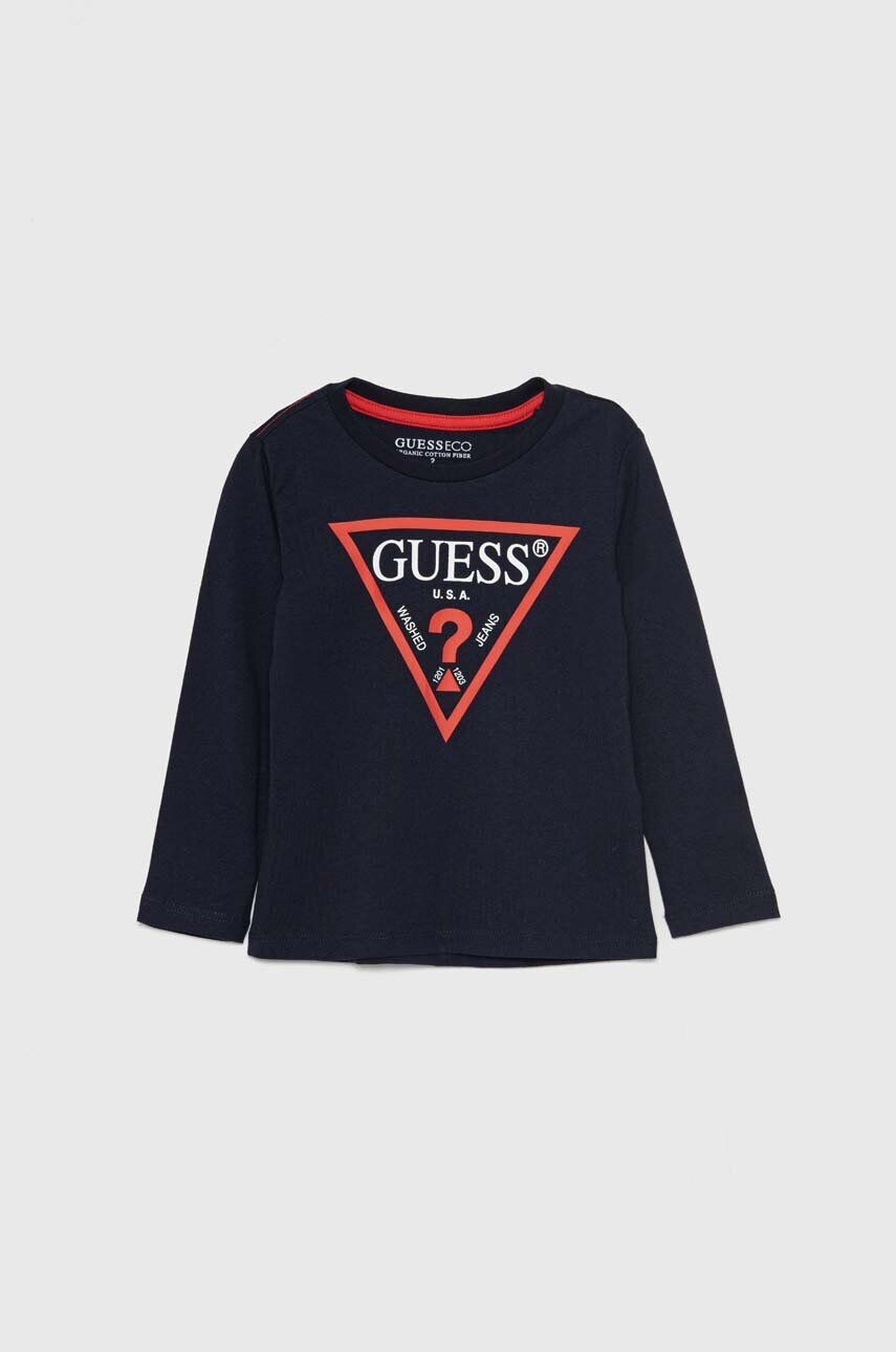 Хлопковая рубашка Guess с длинными рукавами для мальчиков и девочек, темно-синий
Хлопковая рубашка Guess с длинными рукавами для мальчиков и девочек, темно-синий