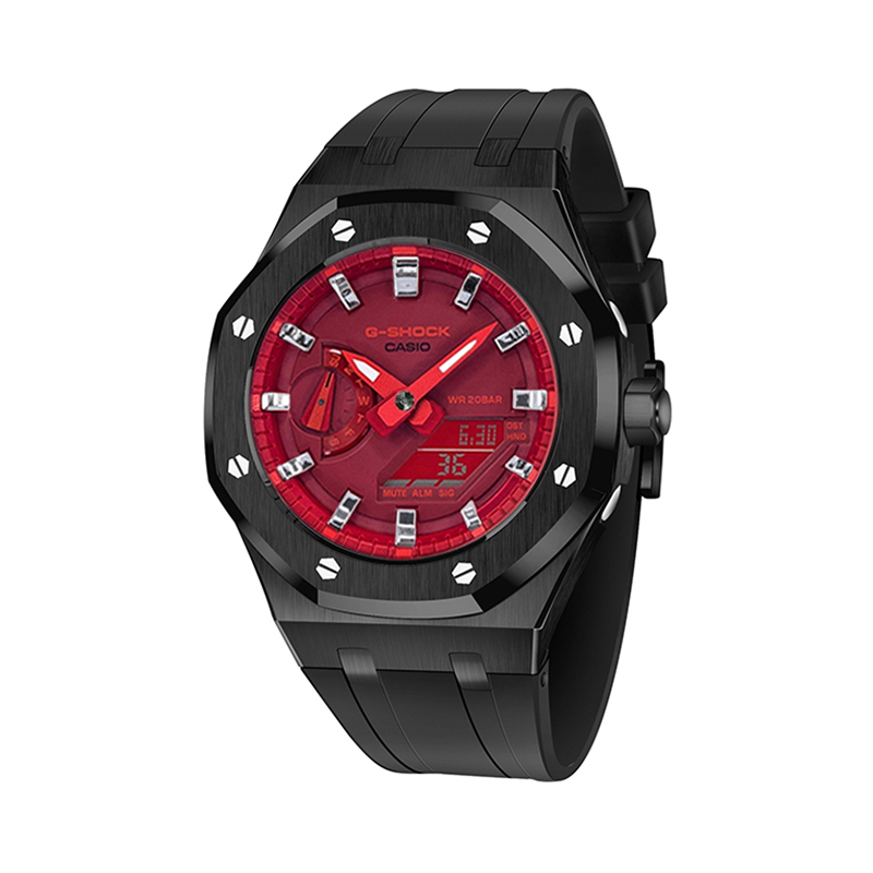 Часы Casio G-Shock Analog-Digital 2100 Series, арт. GA-2100-4A, черный/красный
Часы Casio G-Shock Analog-Digital 2100 Series, арт. GA-2100-4A, черный/красный