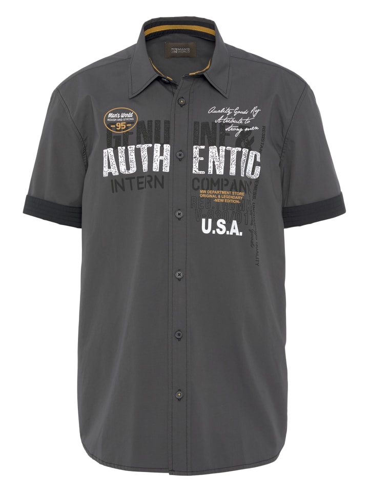 Рубашка Man's World, серый
Рубашка Man's World, серый