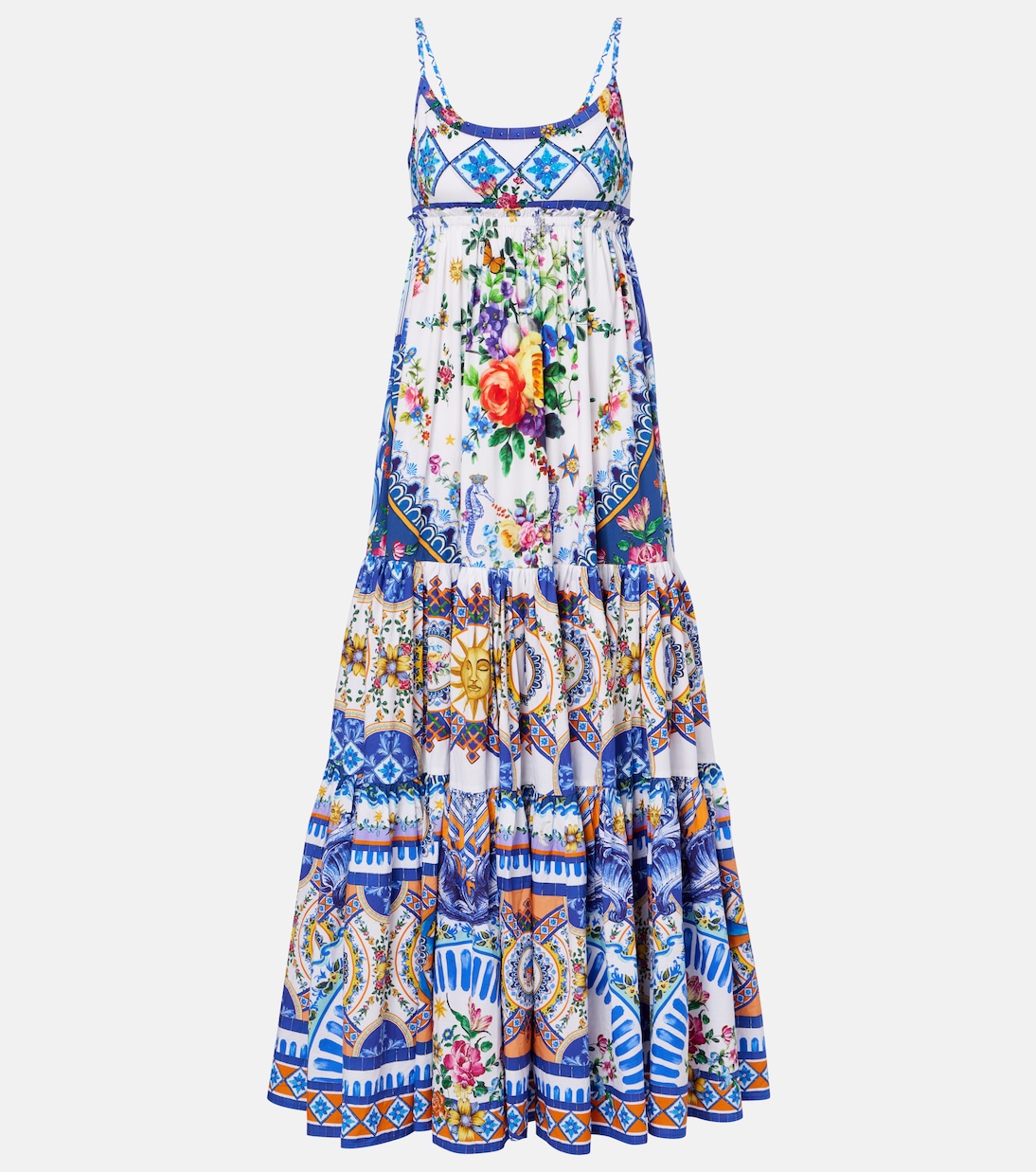 Цветочное хлопковое макси-платье Camilla, Tiles Darls
Цветочное хлопковое макси-платье Camilla, Tiles Darls