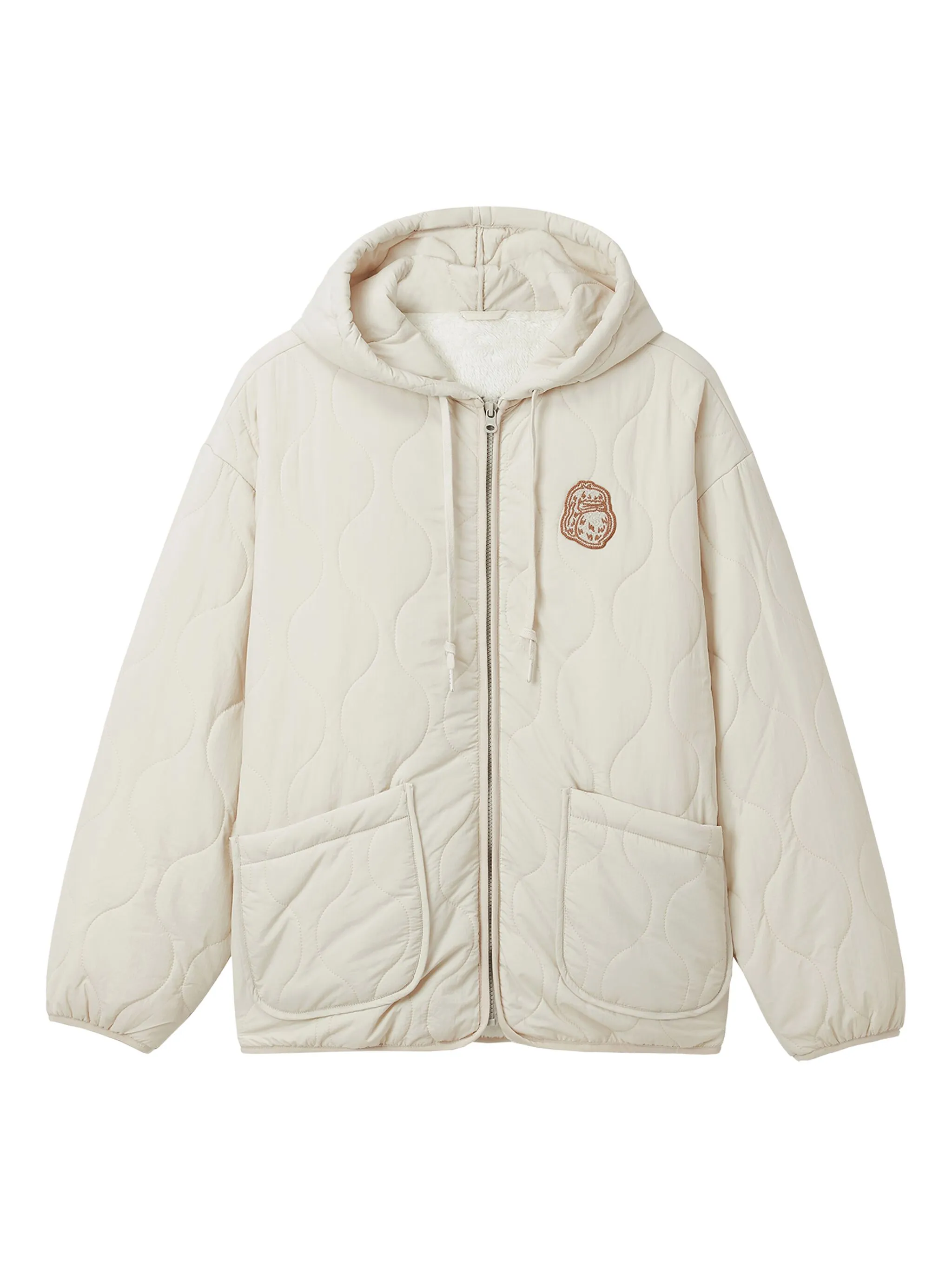 Стеганая куртка с капюшоном Fingercroxx, нейтральный
Стеганая куртка с капюшоном Fingercroxx, нейтральный