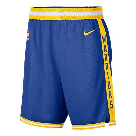Шорты golden state warriors breathable sports shorts blue Nike, синий 
Шорты golden state warriors breathable sports shorts blue Nike, синий