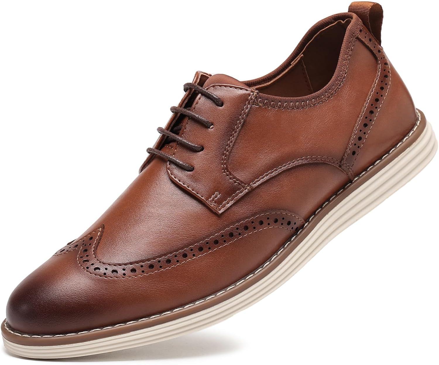 Мужские кожаные оксфорды с крыльями, классические туфли на шнуровке, повседневные кроссовки, удобная деловая офисная обувь Qijozxn, коричневый
Мужские кожаные оксфорды с крыльями, классические туфли на шнуровке, повседневные кроссовки, удобная деловая офисная обувь Qijozxn, коричневый