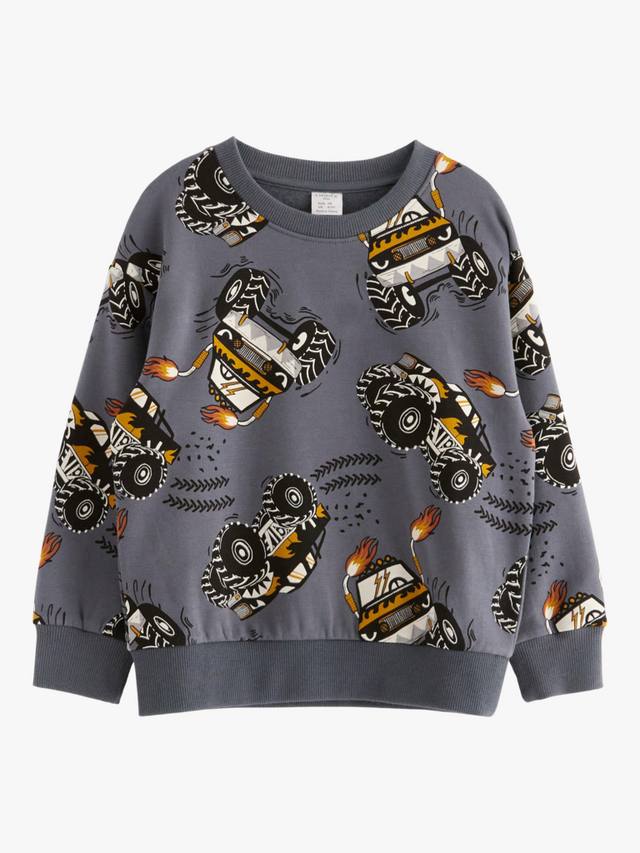 Детский свитер с грузовиком Lindex, Dark Grey
Детский свитер с грузовиком Lindex, Dark Grey