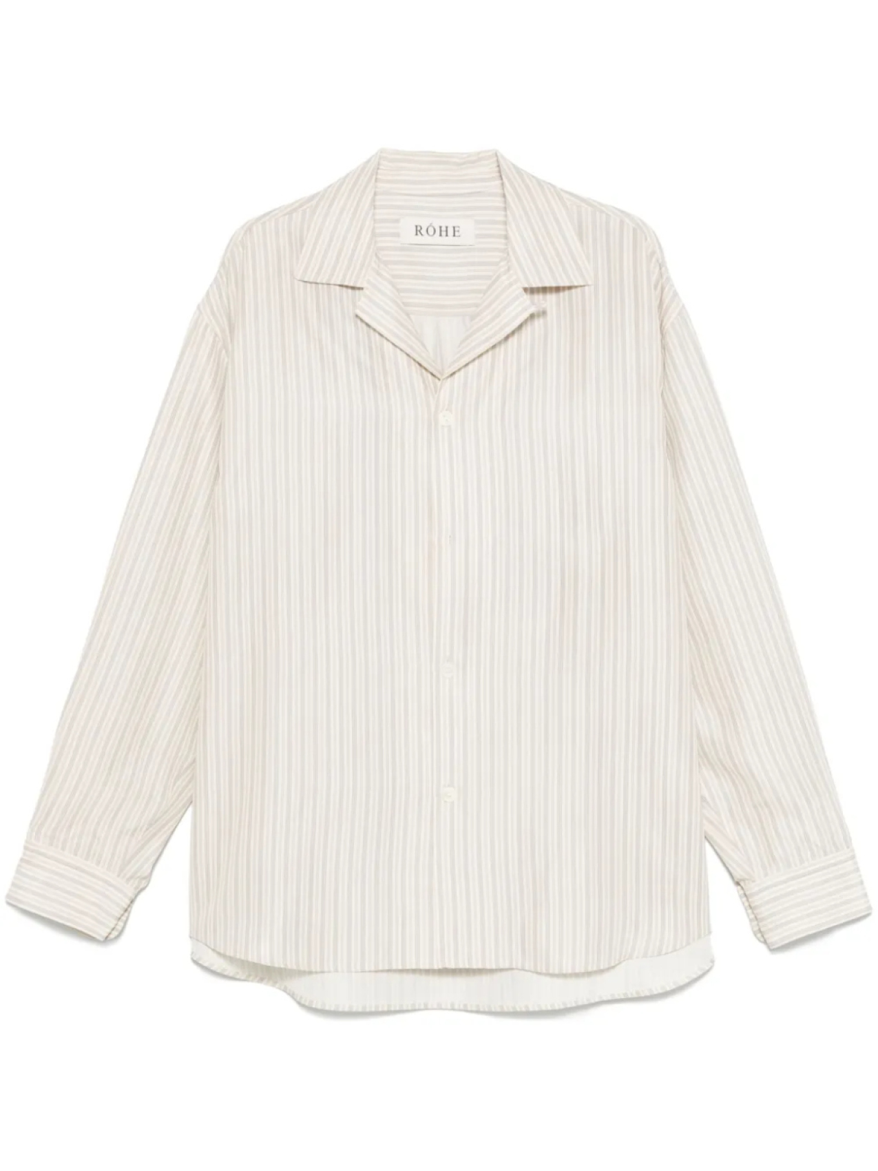 Полосатая рубашка Róhe, нейтральный цвет
Полосатая рубашка Róhe, нейтральный цвет
