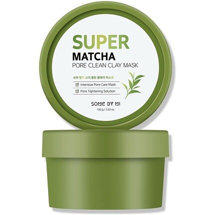 Глиняная маска Super Matcha Pore Clean 100 г, Some By Mi 
Глиняная маска Super Matcha Pore Clean 100 г, Some By Mi
