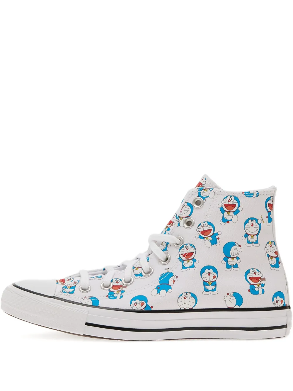 Высокие кеды с принтом Дораэмона Converse, белый
Высокие кеды с принтом Дораэмона Converse, белый