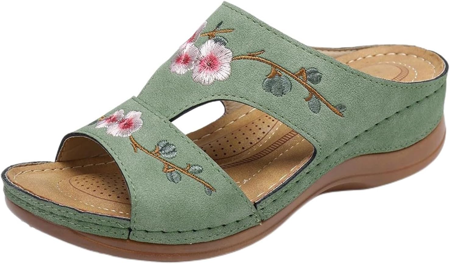 Босоножки на танкетке для женщин с вышивкой, ортопедические босоножки, летние модельные женские босоножки на платформе, повседневные босоножки с открытым носком в виде рыбьего рта, удобные шлепанцы для прогулок Generic, зеленый
Босоножки на танкетке для женщин с вышивкой, ортопедические босоножки, летние модельные женские босоножки на платформе, повседневные босоножки с открытым носком в виде рыбьего рта, удобные шлепанцы для прогулок Generic, зеленый