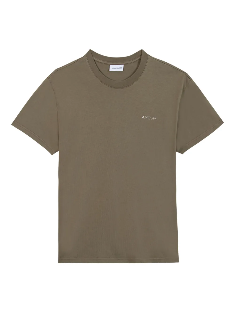 Футболка с вышивкой Maison Labiche, коричневый
Футболка с вышивкой Maison Labiche, коричневый