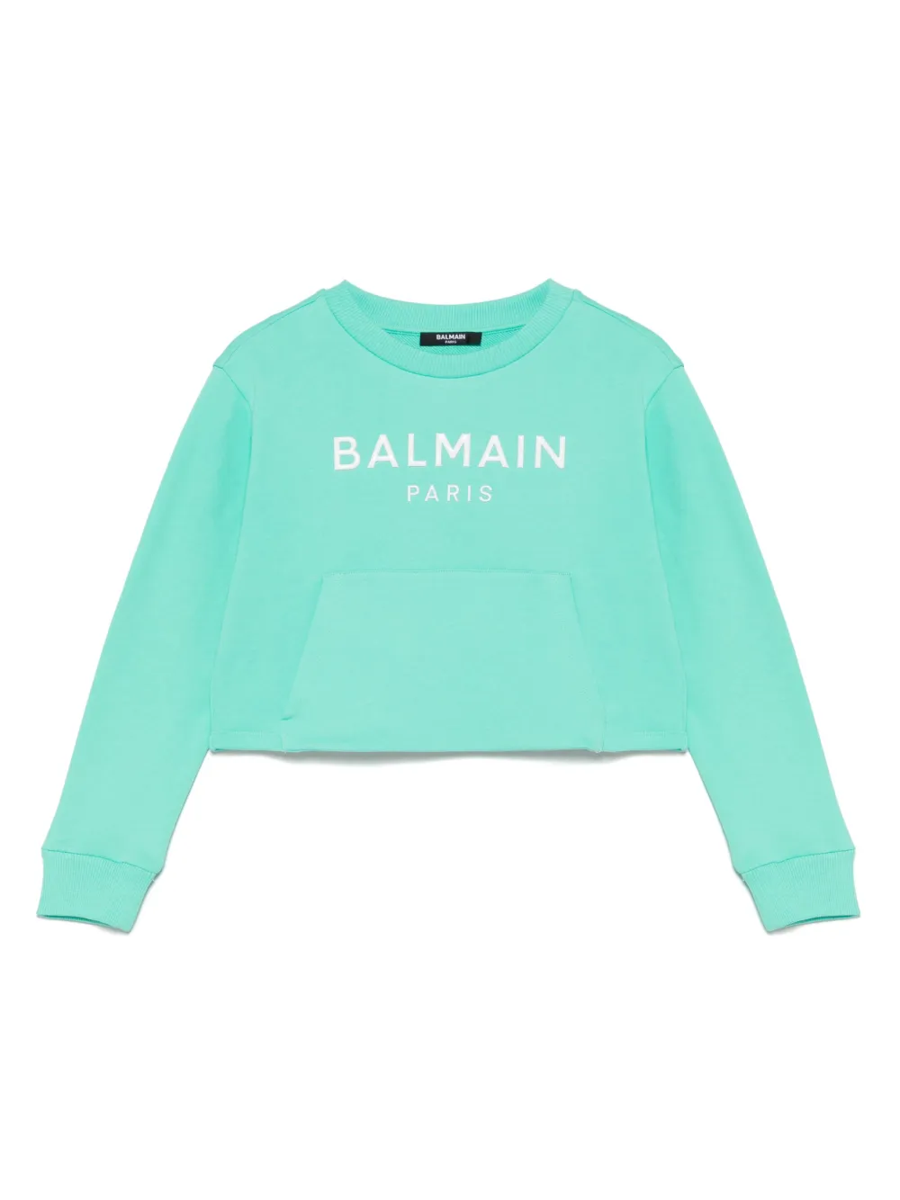 Хлопковая толстовка Balmain Kids, зеленый
Хлопковая толстовка Balmain Kids, зеленый