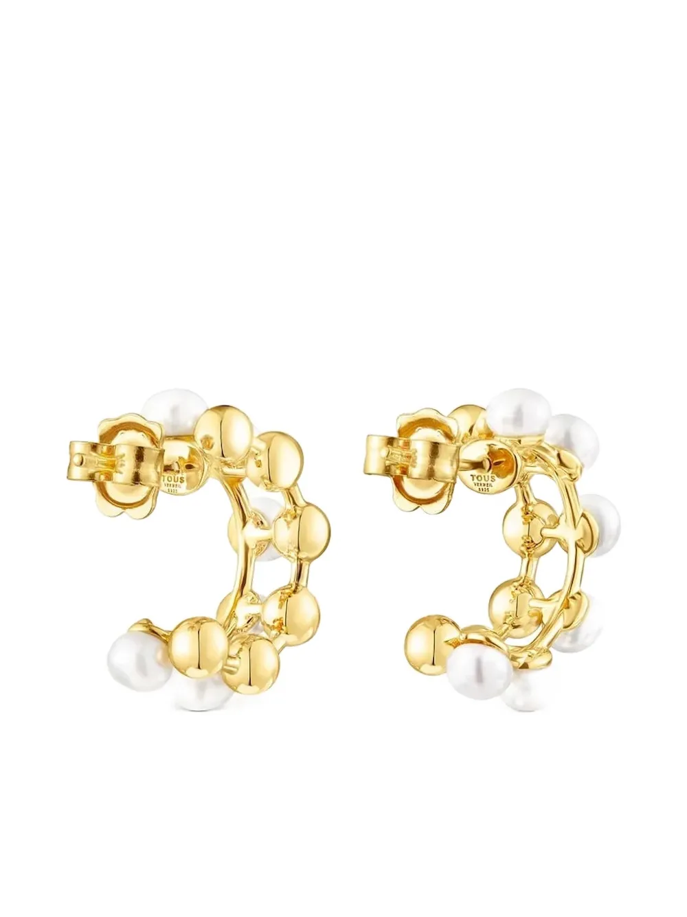 Серьги-кольца с жемчугом и бусинами TOUS, золотой
Серьги-кольца с жемчугом и бусинами TOUS, золотой