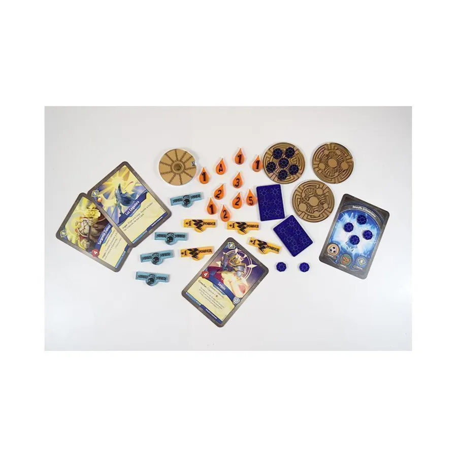 Набор совместимых жетонов Keyforge — золотой, Gaming Accessories - Tokens (Bandua Wargames)
Набор совместимых жетонов Keyforge — золотой, Gaming Accessories - Tokens (Bandua Wargames)