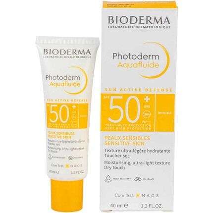 Bioderma Photoderm Aquafluide SPF 50+ Ежедневный солнцезащитный крем для лица для чувствительной кожи 40 мл
Bioderma Photoderm Aquafluide SPF 50+ Ежедневный солнцезащитный крем для лица для чувствительной кожи 40 мл