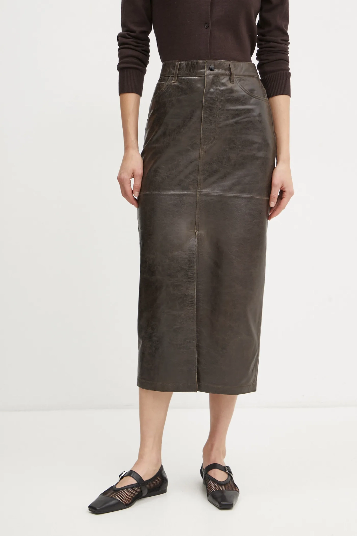 Ники кожаная юбка Day Birger et Mikkelsen, коричневый
Ники кожаная юбка Day Birger et Mikkelsen, коричневый