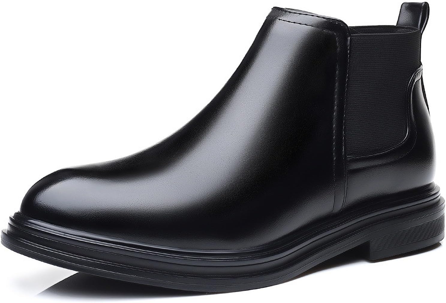 Мужские кожаные ботинки Челси, модные классические с острым носком, на эластичной резинке для щиколотки, для делового ужина, свиданий, платье ботинки Nhbeoen, черный
Мужские кожаные ботинки Челси, модные классические с острым носком, на эластичной резинке для щиколотки, для делового ужина, свиданий, платье ботинки Nhbeoen, черный