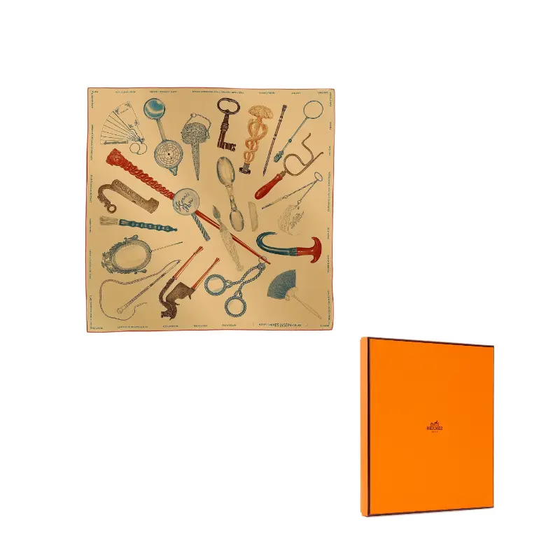 HERMES Шёлковый шарф из тутового шелка позолоченный бежевый, Gilded Beige
HERMES Шёлковый шарф из тутового шелка позолоченный бежевый, Gilded Beige