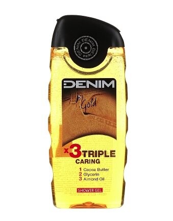 Гель для душа Denim Gold 250мл для мужчин
Гель для душа Denim Gold 250мл для мужчин