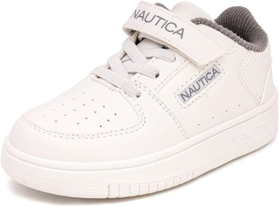 Детские кроссовки Nautica с регулируемыми ремешками, Удобные повседневные кеды для мальчиков и девочек, малышей и маленьких детей, белый
Детские кроссовки Nautica с регулируемыми ремешками, Удобные повседневные кеды для мальчиков и девочек, малышей и маленьких детей, белый