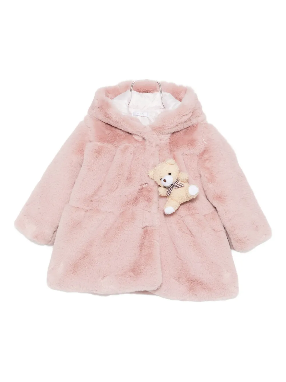Пальто с капюшоном из меха под медвежонка Miss Grant Kids, розовый
Пальто с капюшоном из меха под медвежонка Miss Grant Kids, розовый