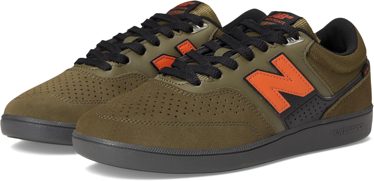 Кроссовки для скейтбординга New Balance Unisex-Adult 508-Brandon Westgate, Olive/Rust
Кроссовки для скейтбординга New Balance Unisex-Adult 508-Brandon Westgate, Olive/Rust