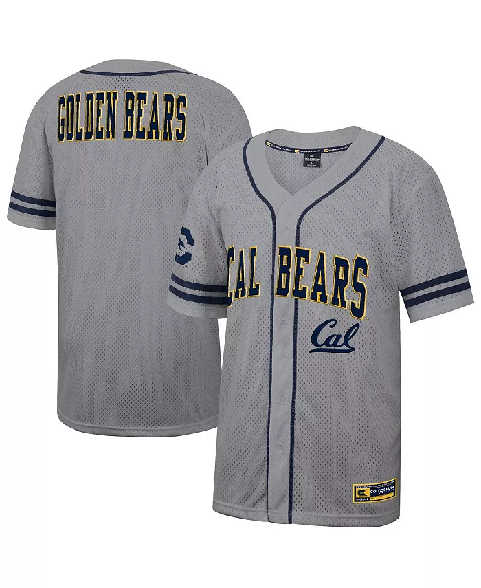 Мужская серая бейсбольная джерси Cal Bears Free Spirited Colosseum
Мужская серая бейсбольная джерси Cal Bears Free Spirited Colosseum