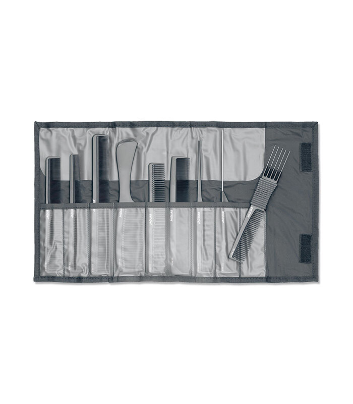 Jaguar, набор парикмахерских расчесок, 9 шт
Jaguar, набор парикмахерских расчесок, 9 шт