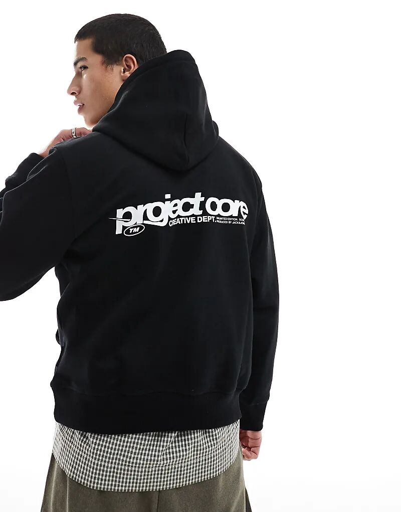 Толстовка Jack & Jones свободного кроя с надписью на спине черного цвета
Толстовка Jack & Jones свободного кроя с надписью на спине черного цвета