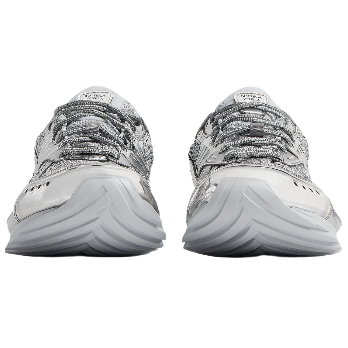 Ботинки Orbit со шнуровкой Bottega Veneta, серебристо-белые
Ботинки Orbit со шнуровкой Bottega Veneta, серебристо-белые