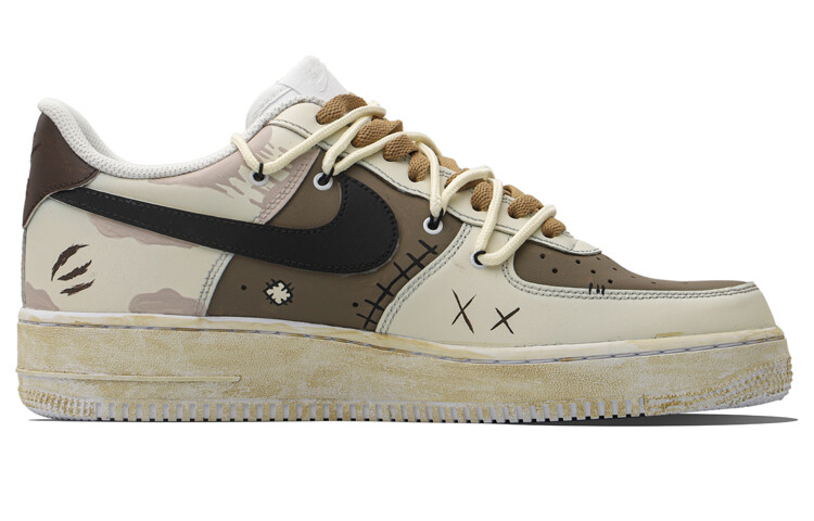 Кроссовки Nike Air Force 1 Skateboarding Shoes Men Low-top Beige/Brown, цвет Off White
Кроссовки Nike Air Force 1 Skateboarding Shoes Men Low-top Beige/Brown, цвет Off White
