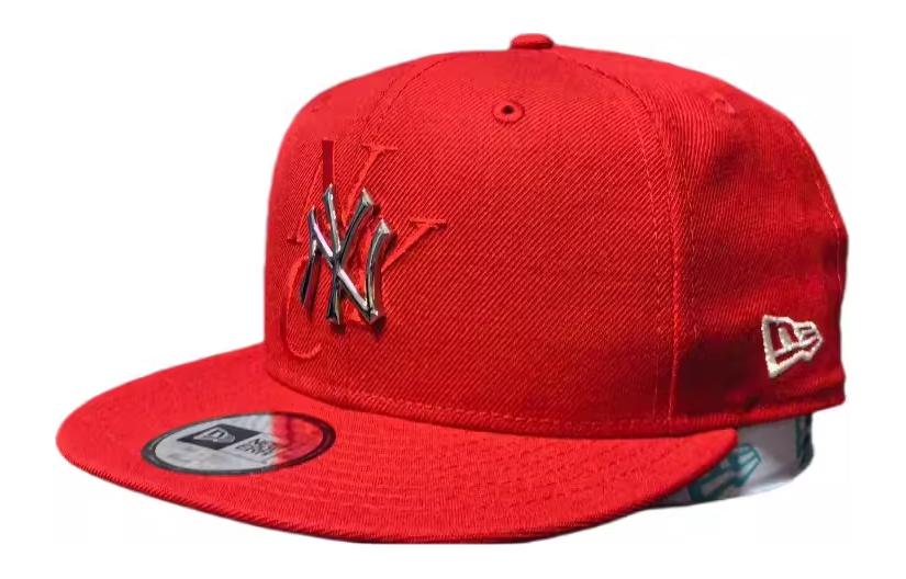 New Era Бейсболка унисекс красная, Red 
New Era Бейсболка унисекс красная, Red
