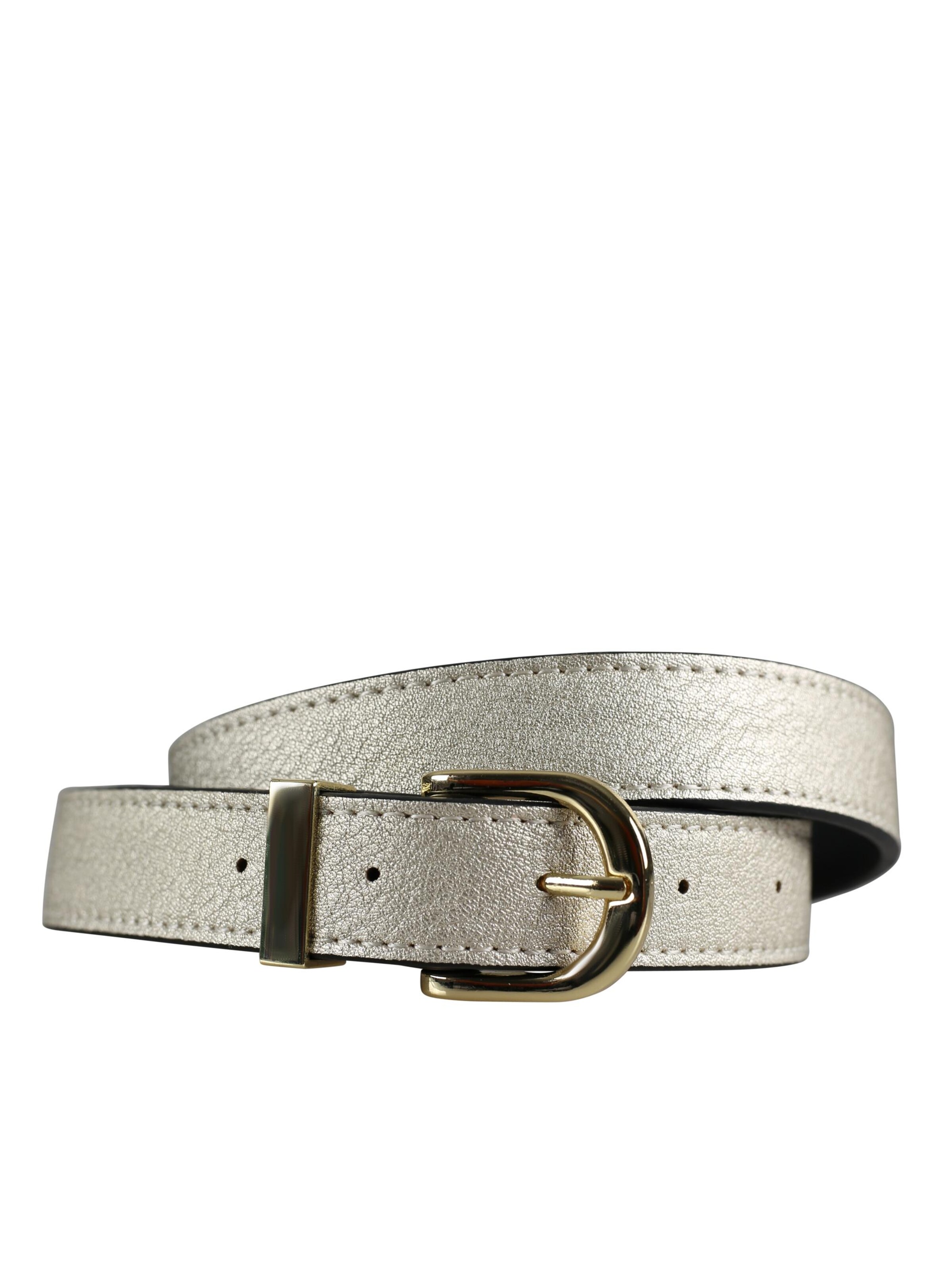 COLLEZIONE ALESSANDRO Ремень 'Shiny' в цвете Gold
COLLEZIONE ALESSANDRO Ремень 'Shiny' в цвете Gold
