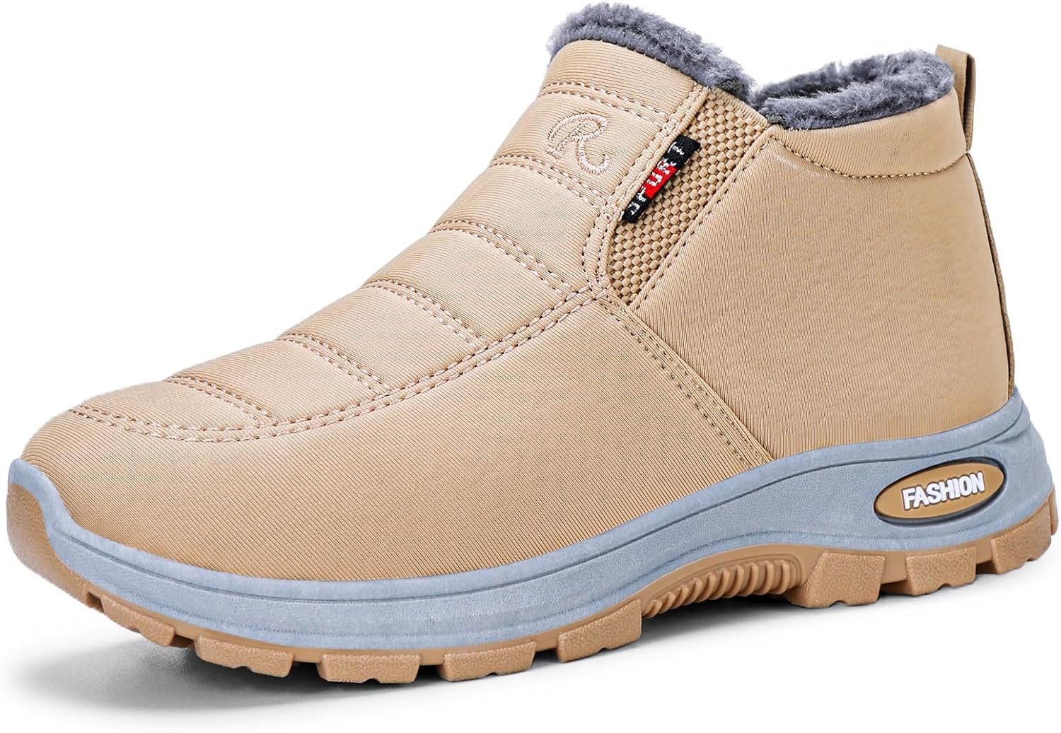 Зимние ботинки для женщин и мужчин, теплые, с меховой подкладкой, водонепроницаемые, противоскользящие, удобные, без застежек, с круглым носком, легкие, короткие, для прогулок на открытом воздухе Wabkderpu, бежевый
Зимние ботинки для женщин и мужчин, теплые, с меховой подкладкой, водонепроницаемые, противоскользящие, удобные, без застежек, с круглым носком, легкие, короткие, для прогулок на открытом воздухе Wabkderpu, бежевый