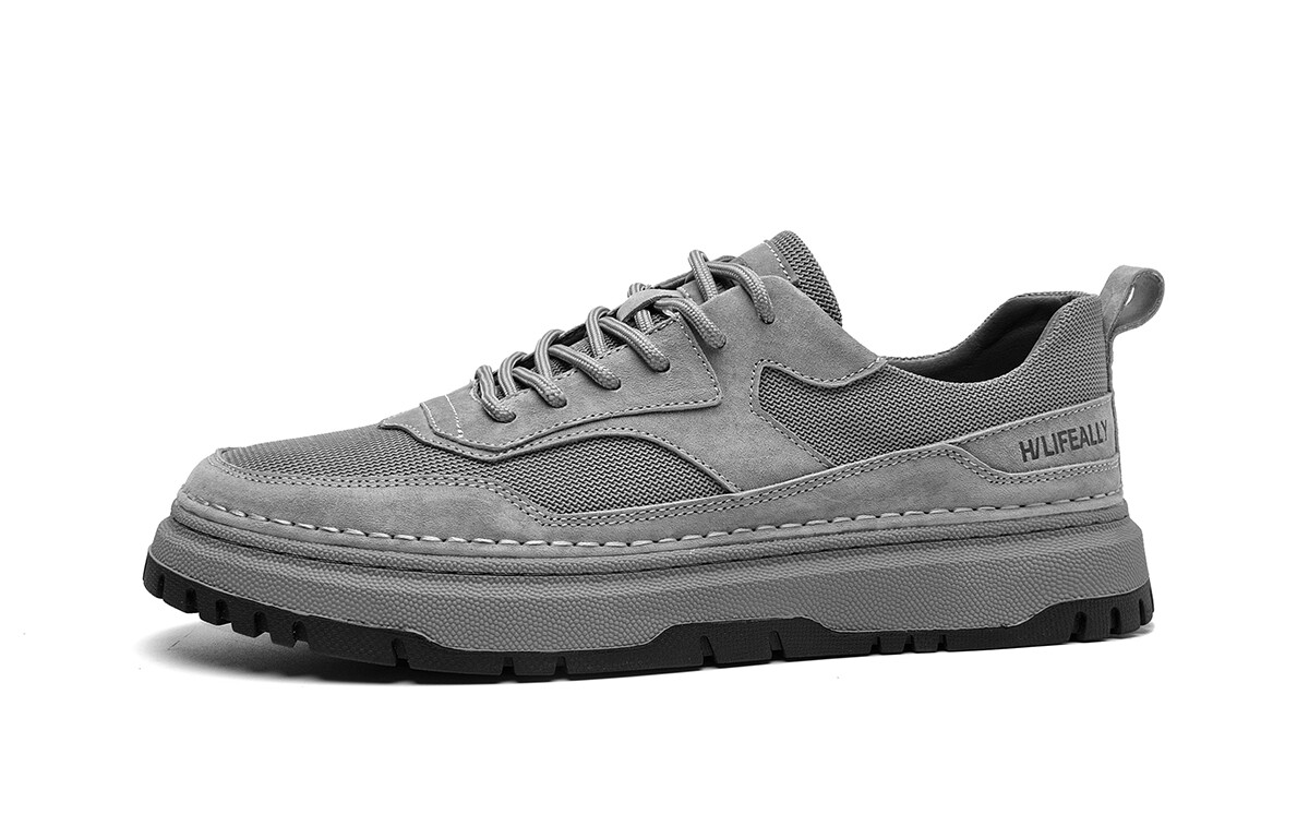 Кеды HLA Skateboard Shoes Men Low-Top, серый
Кеды HLA Skateboard Shoes Men Low-Top, серый