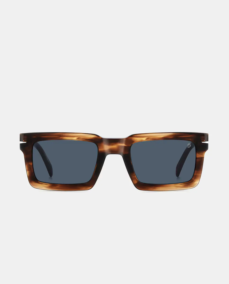 Прямоугольные мужские солнцезащитные очки из ацетата с зелеными градиентными линзами David Beckham, коричневый
Прямоугольные мужские солнцезащитные очки из ацетата с зелеными градиентными линзами David Beckham, коричневый