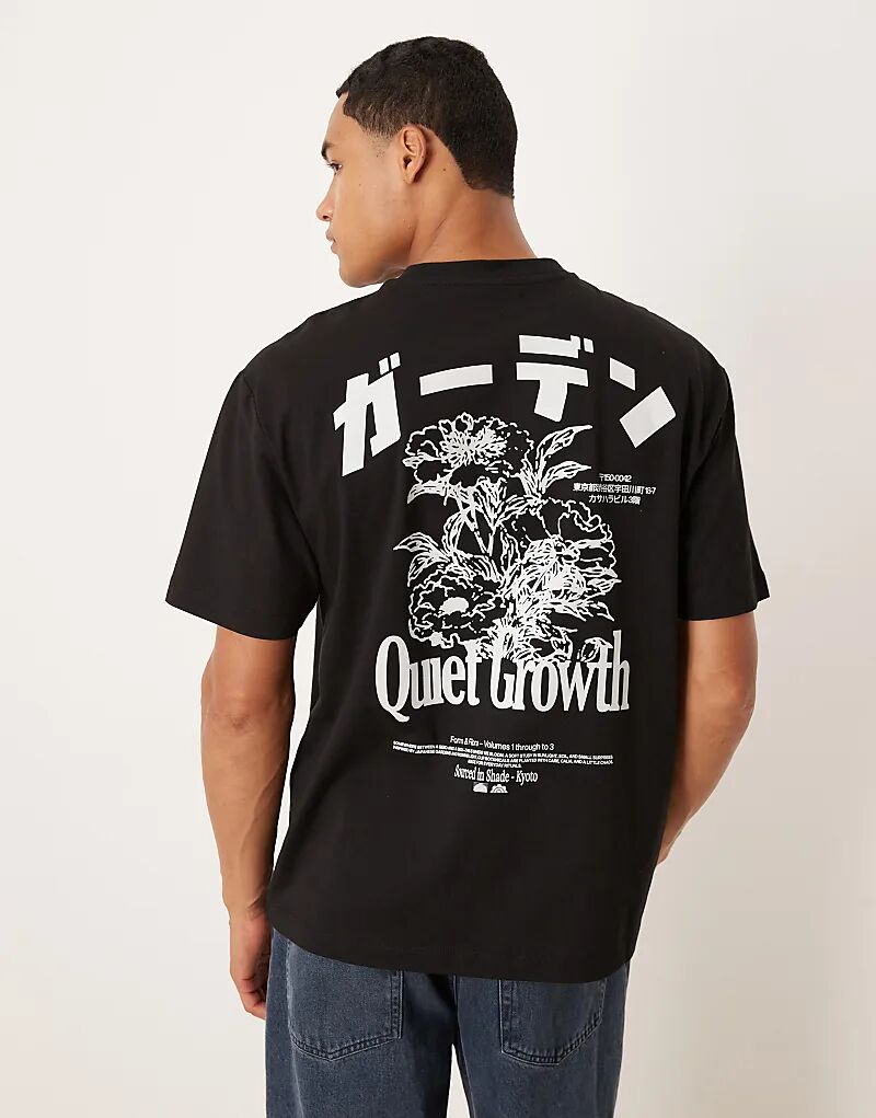 Футболка свободного кроя ASOS DESIGN с сувенирным принтом черного цвета
Футболка свободного кроя ASOS DESIGN с сувенирным принтом черного цвета