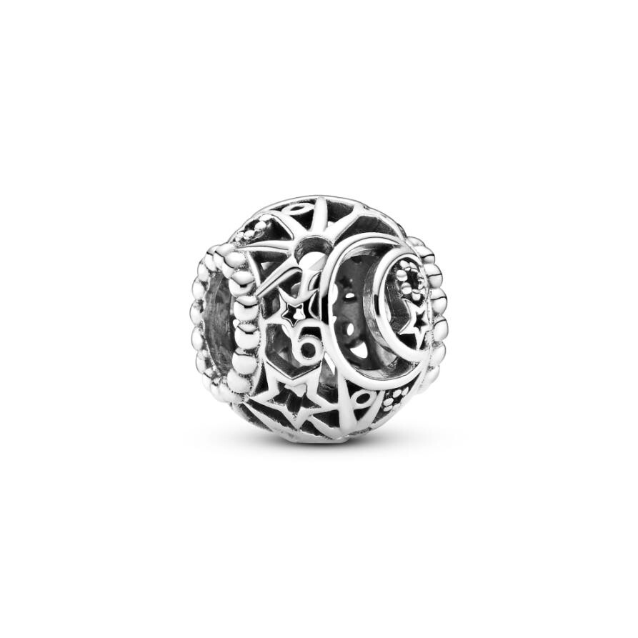 Шарм Openwork Sun, Stars & Moon Pandora, стерлинговое серебро
Шарм Openwork Sun, Stars & Moon Pandora, стерлинговое серебро