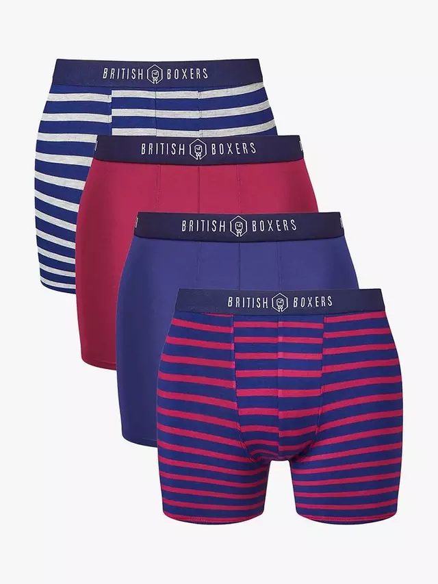 Трусы British Boxers Bamboo 4 шт, цвет hoopla
Трусы British Boxers Bamboo 4 шт, цвет hoopla
