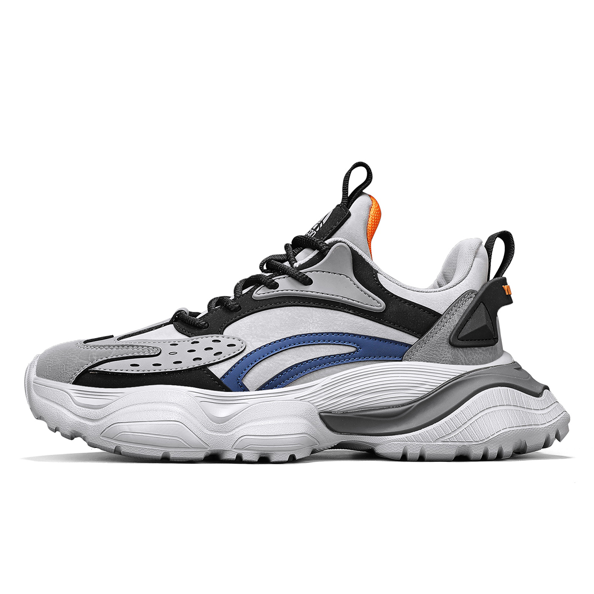 Износостойкие низкие массивные кроссовки для мужчин YEARCON, Light Gray Blue
Износостойкие низкие массивные кроссовки для мужчин YEARCON, Light Gray Blue