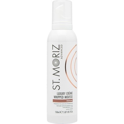 St Moriz Advanced Luxury Crème Взбитый мусс для искусственного загара средней интенсивности с гиалуроновой кислотой, маслом шиповника и витамином Е 150 мл St. Moriz
St Moriz Advanced Luxury Crème Взбитый мусс для искусственного загара средней интенсивности с гиалуроновой кислотой, маслом шиповника и витамином Е 150 мл St. Moriz
