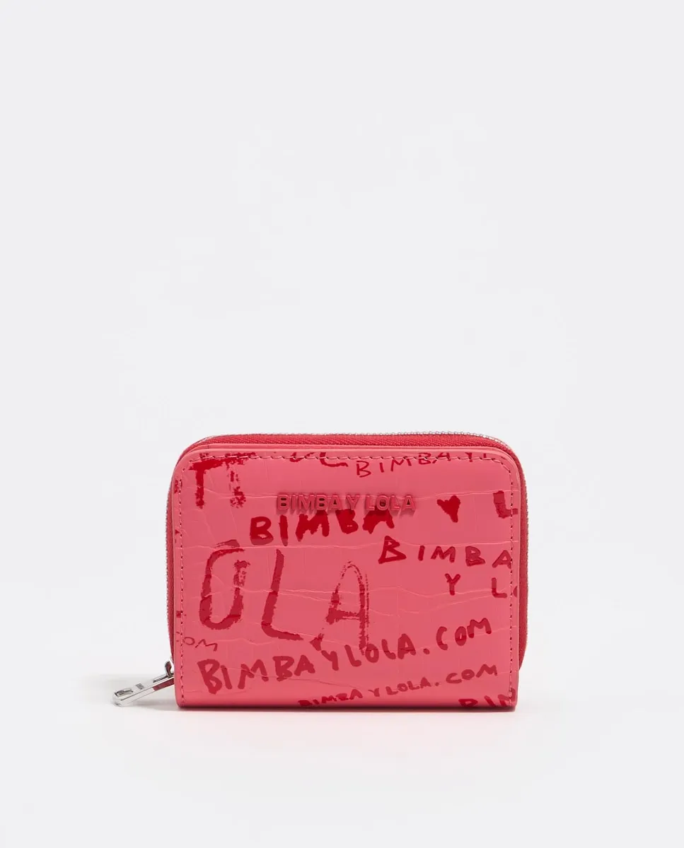 Женская сумка с принтом и молнией Bimba Y Lola, розовый
Женская сумка с принтом и молнией Bimba Y Lola, розовый