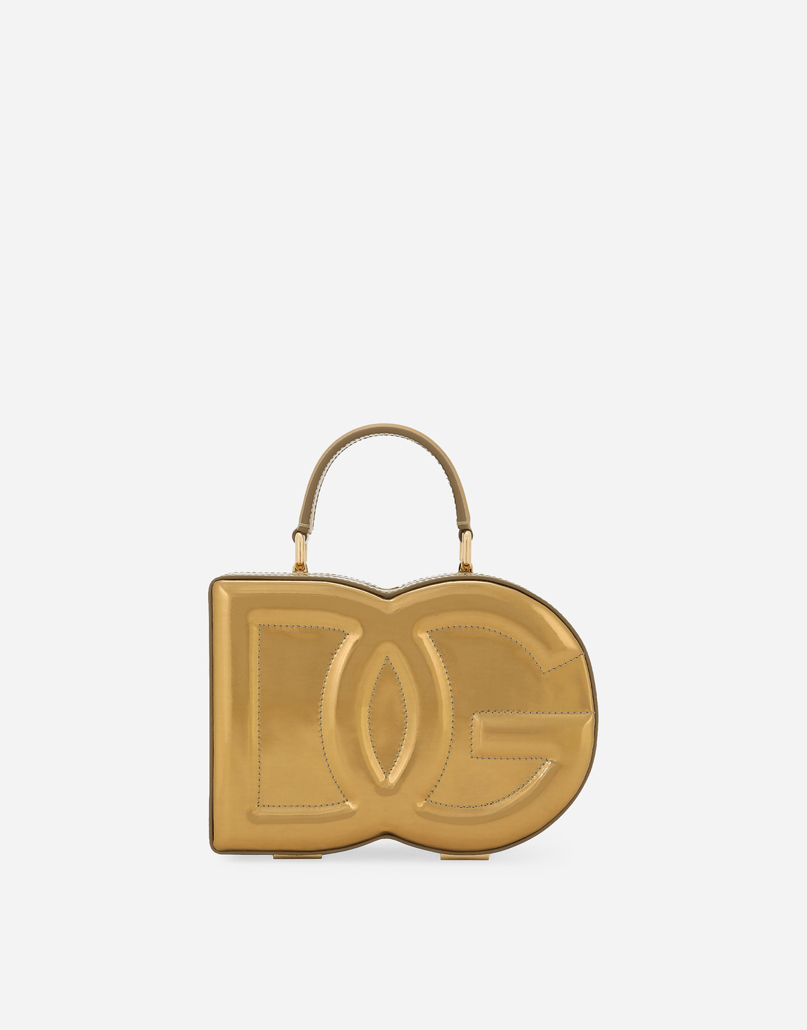 Сумка-тоут в форме коробки dg logo bag Dolce & Gabbana, золото
Сумка-тоут в форме коробки dg logo bag Dolce & Gabbana, золото