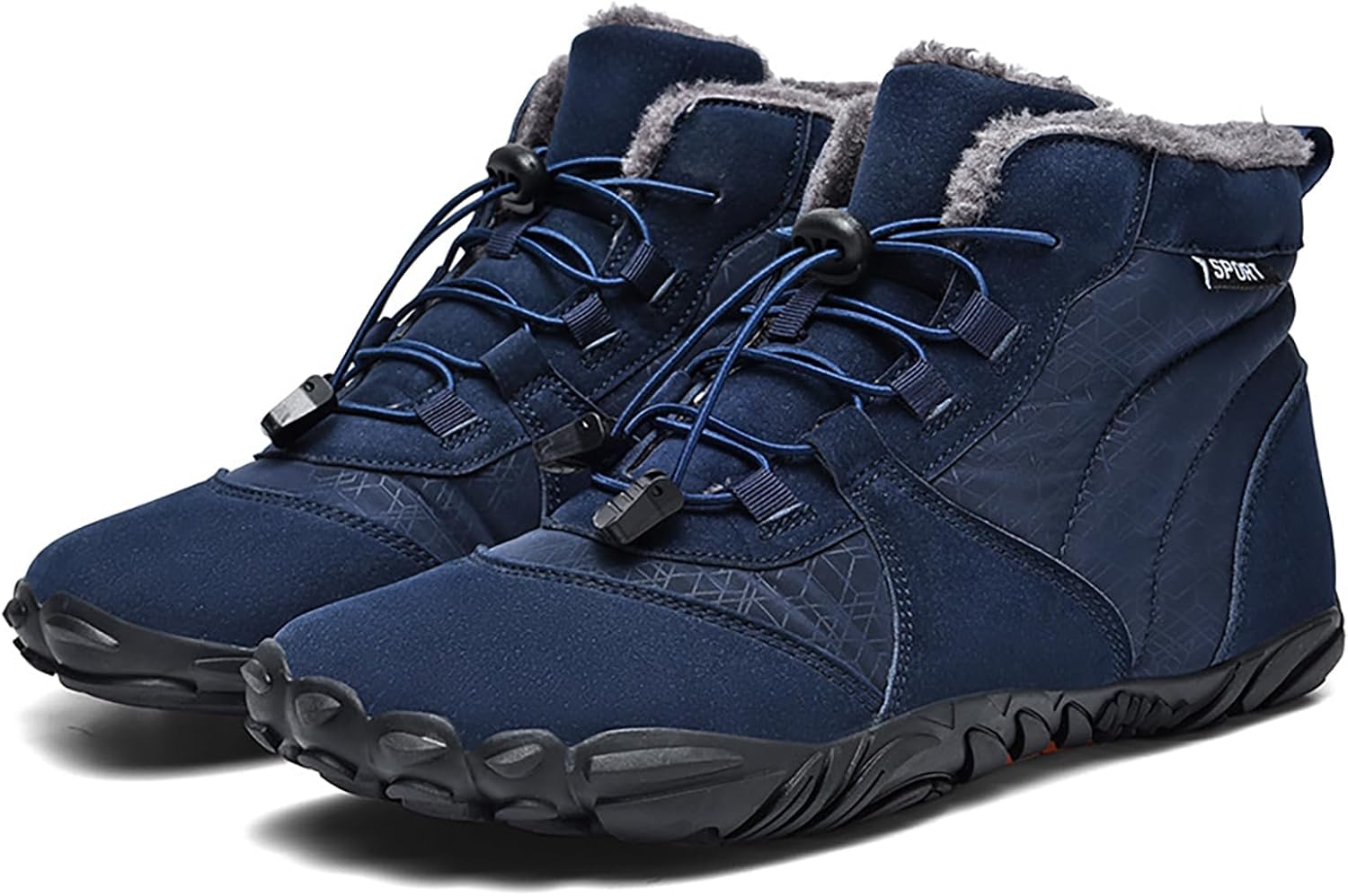 Мужские замшевые походные ботинки на шнуровке с плоской подошвой, комфортные, с теплой меховой подкладкой, противоскользящие, носимые, зимние ботинки для бега по тропам на улице Forevercan, синий
Мужские замшевые походные ботинки на шнуровке с плоской подошвой, комфортные, с теплой меховой подкладкой, противоскользящие, носимые, зимние ботинки для бега по тропам на улице Forevercan, синий