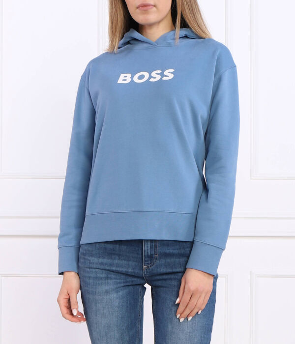Толстовка женская Boss с логотипом, синий
Толстовка женская Boss с логотипом, синий