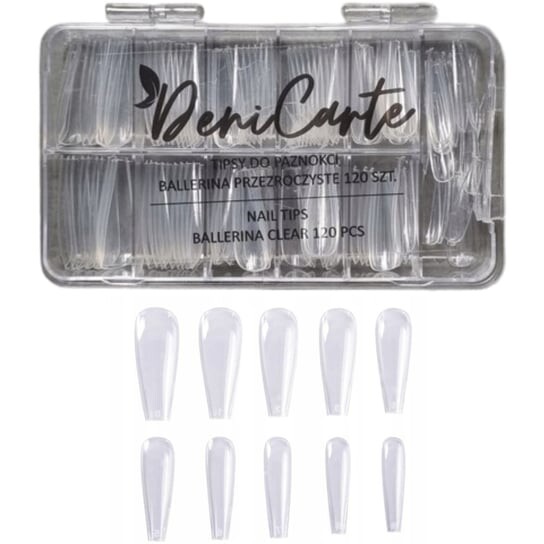 Прозрачные формы для кончиков ногтей «Гроб балерины», 120 шт., Deni Carte
Прозрачные формы для кончиков ногтей «Гроб балерины», 120 шт., Deni Carte
