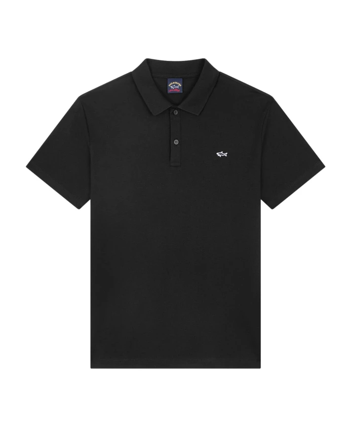 Поло из хлопкового пике с эмблемой акулы. Paul & Shark, черный
Поло из хлопкового пике с эмблемой акулы. Paul & Shark, черный