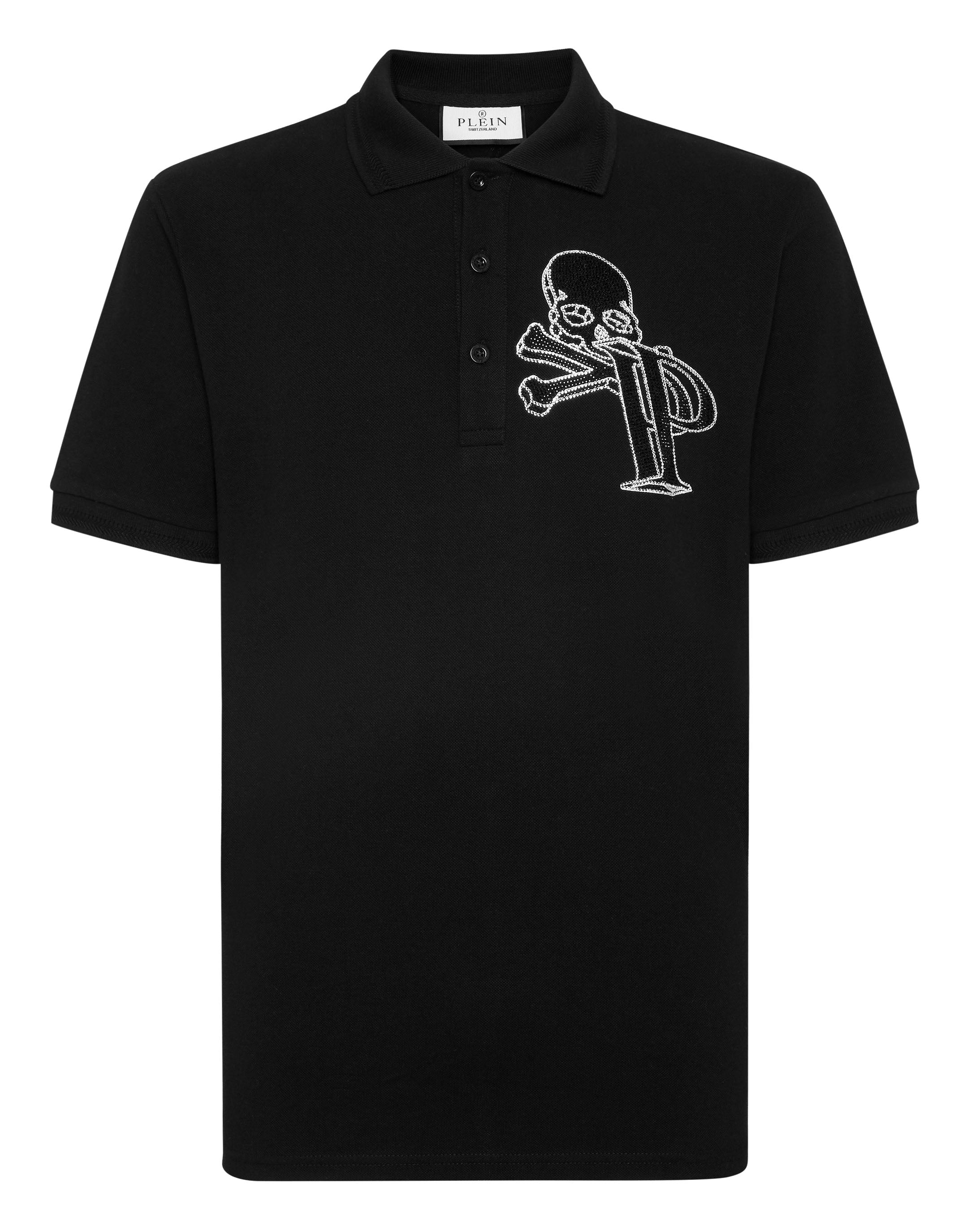 Пике Поло с кристаллами Проволочная рамка PHILIPP PLEIN, черный
Пике Поло с кристаллами Проволочная рамка PHILIPP PLEIN, черный