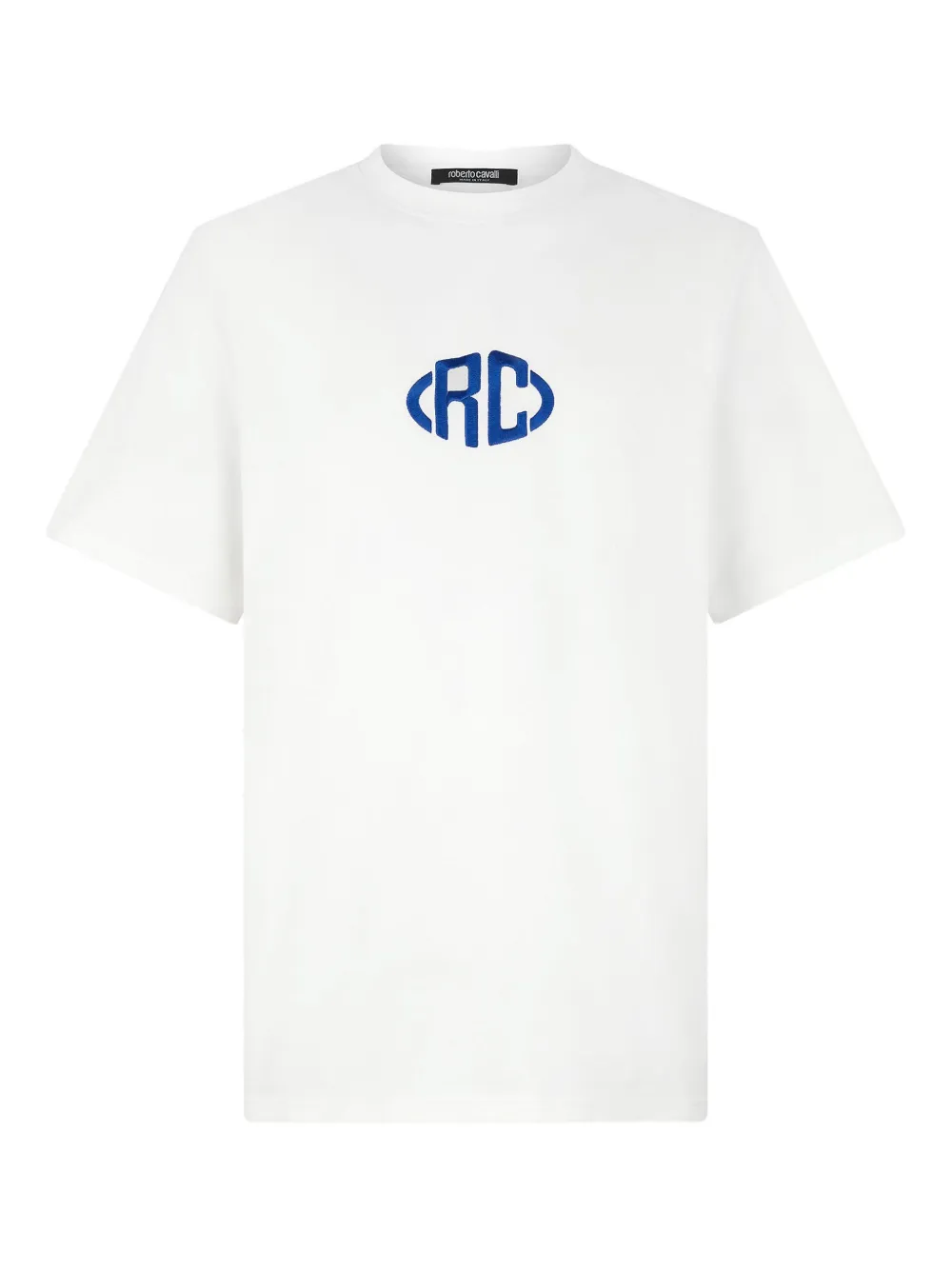 Футболка с вышитым логотипом Roberto Cavalli, белый
Футболка с вышитым логотипом Roberto Cavalli, белый
