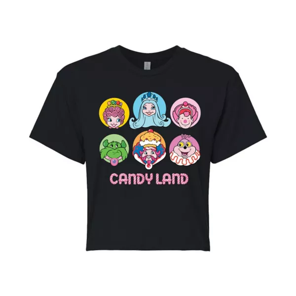 Футболка с принтом Candy Land для юниоров Hasbro, черный 
Футболка с принтом Candy Land для юниоров Hasbro, черный