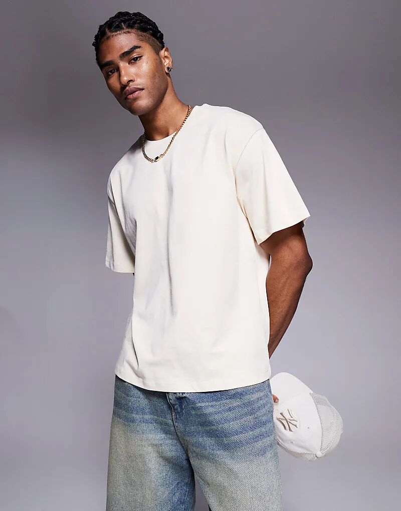 Футболка свободного кроя ADPT свободного кроя кремового цвета
Футболка свободного кроя ADPT свободного кроя кремового цвета